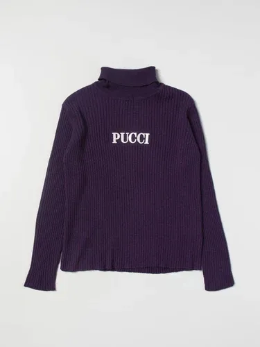 Maglia a dolcevita Emilio Pucci con logo (106377640)