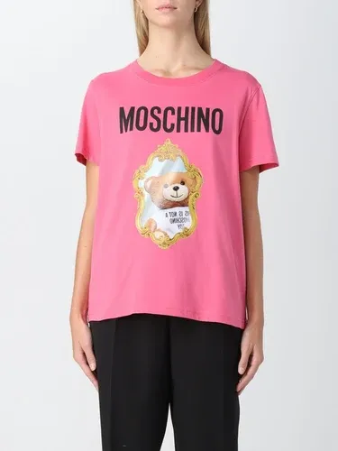 T-shirt Moschino Couture con stampa Teddy Specchio (106417789)