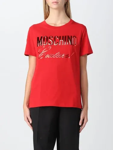 T-shirt Moschino Couture con big logo (106417842)