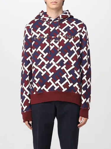 Felpa Tommy Hilfiger con monogramma all-over (106417990) Felpa Tommy Hilfiger con monogramma all-over (106417990)