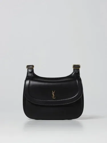 Borsa Charlie Saint Laurent in pelle spazzolata (106418288)