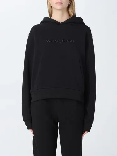 Felpa basic Woolrich con logo (106418671)