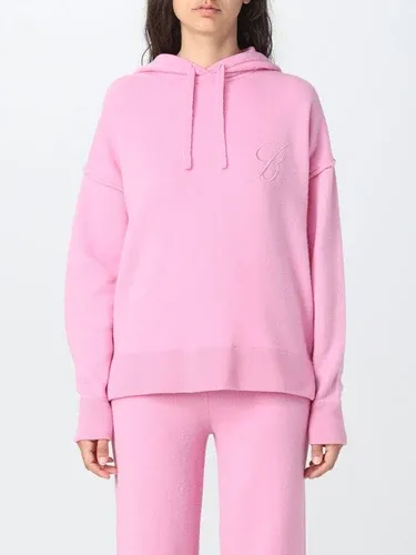 Felpa Blumarine con logo tono su tono (106418749) Felpa Blumarine con logo tono su tono (106418749)