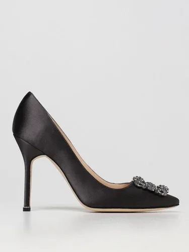 Décolleté Hangisi Manolo Blahnik in raso (106508834)