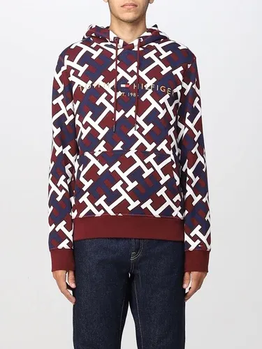 Felpa Tommy Hilfiger con monogramma all-over (106508843) Felpa Tommy Hilfiger con monogramma all-over (106508843)