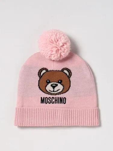 Cappello Moschino Kid con pompon (106508959)