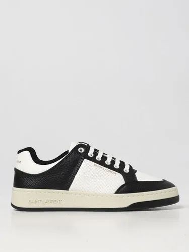 Sneakers bassa Saint Laurent in pelle liscia e martellata (106509113)