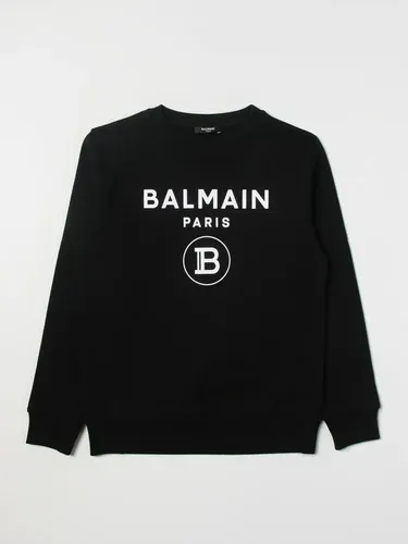 Felpa Balmain con stampa logo (106509276)