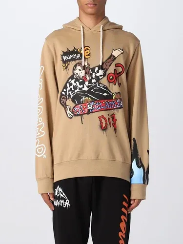 Felpa Disclaimer con big logo e stampe (106509322) Felpa Disclaimer con big logo e stampe (106509322)