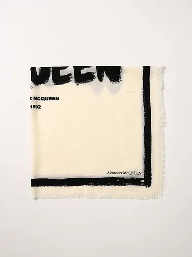 Sciarpa ALEXANDER MCQUEEN Donna colore Bianco (106509758)