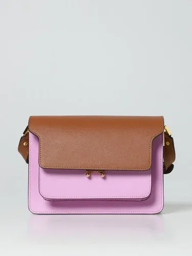 Borsa Trunk Marni in pelle tricolor (106509766)