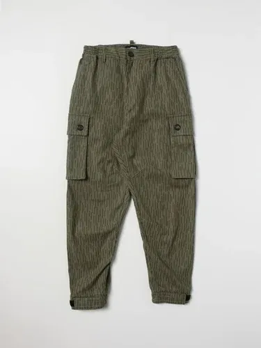 Pantalone DSQUARED2 JUNIOR Bambino colore Verde (106535988)