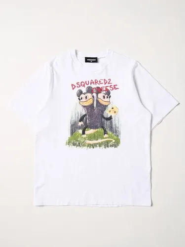 T-shirt Dsquared2 Junior con stampa grafica (106510658)