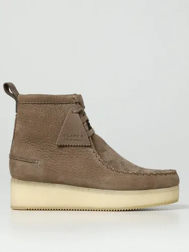 Polacchine Wallabee Craft Clarks in nabuk (106510785)