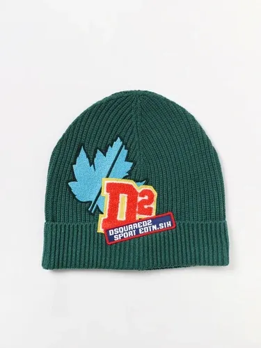 Cappello Dsquared2 Junior in misto lana con patch (106511497) Cappello Dsquared2 Junior in misto lana con patch (106511497)