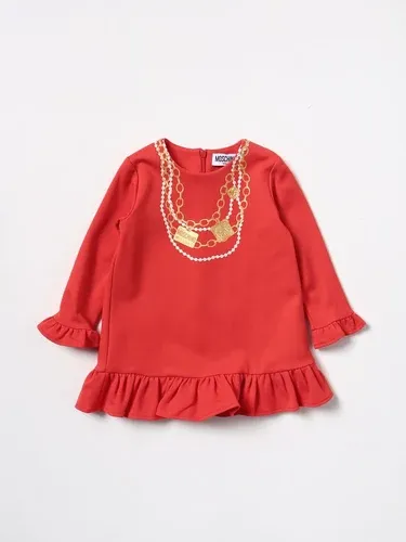 Abito MOSCHINO BABY Bambino colore Rosso (106511862)