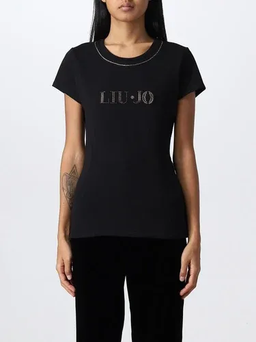T-shirt Liu Jo con logo di strass (106511856)