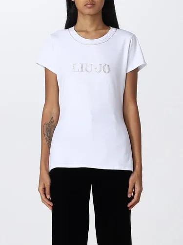 T-shirt Liu Jo con logo di strass (106511857)