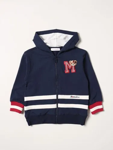 Felpa con zip Monnalisa con logo M (106511994) Felpa con zip Monnalisa con logo M (106511994)