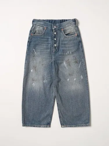 Pantalone MM6 MAISON MARGIELA Bambino colore Blue (106512136)