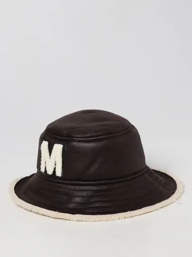 Cappello Mm6 Maison Margiela in pelle sintetica bottalata (106512138)