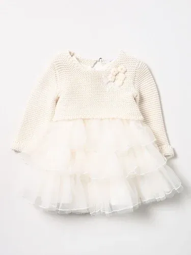 Abito mini Monnalisa con fiori (106512437) Abito mini Monnalisa con fiori (106512437)