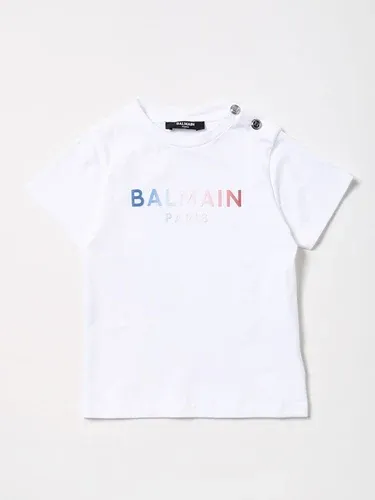 T-shirt Balmain con logo multicolor (106512564)