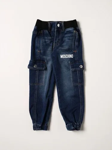 Pantalone MOSCHINO KID Bambino colore Blue (106512929)