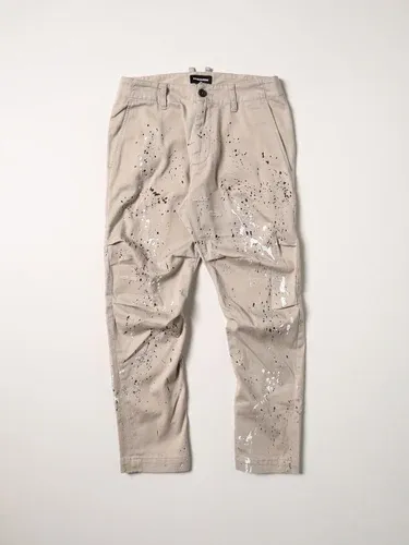 Pantalone DSQUARED2 JUNIOR Bambino colore Grigio (106512864)